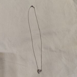 Authentic Tiffany & Co. 925 silver Aries Necklace Length is 17"